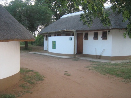 Communal ablution blocks, remember a good torche for the lonely walk to the bathroom at night